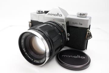 Minolta SR-1s with Auto Tele Rokkor-QE 100mm F3.5 Single, Nieuw