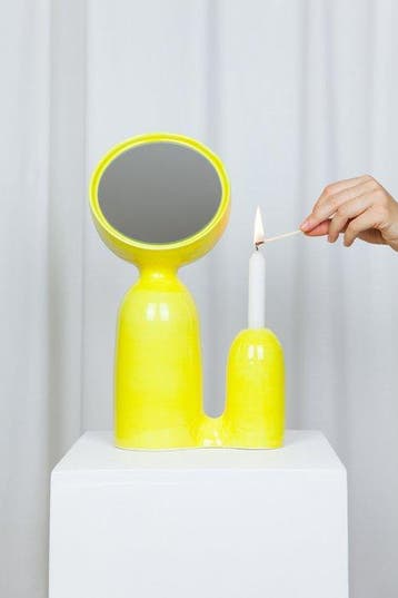 Lola Mayera - Spiegel - Faience - DE KAPSTER