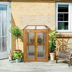 Kweekkas | Broeikas | Tuinkas | 60x49x97,5 cm | Vurenhout, Verzenden, Nieuw