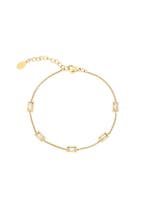 Diamond glow armband - Goud kleur - zilveren kleur, Sieraden, Tassen en Uiterlijk, Armbanden, Verzenden, Nieuw