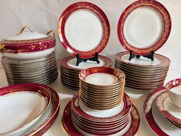 ULIM limoges - Tafelservies (63) - Imperiaal servies Limoges