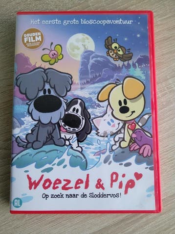 DVD - Woezel & Pip - Op Zoek Naar De Sloddervos, Gebruikt, Tekenfilm, Verzenden, Alle leeftijden