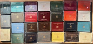 Vaticaan. 2 Euro 2004/2023 (27 coins)