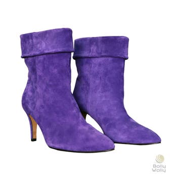 Toral • paarse enkellaarsjes • 42, Kleding | Dames, Schoenen, Toral, Verzenden, Nieuw