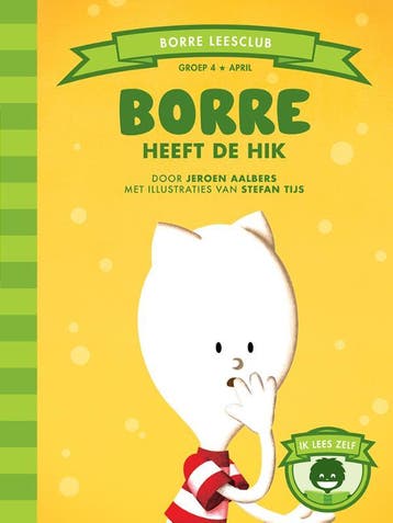 Borre heeft de hik / De Gestreepte Boekjes - Jeroen Aalbers, Boeken, Verzenden, Zo goed als nieuw, Jeroen Aalbers