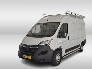Opel Movano 2.2D 140pk L2 H2 Airco Imperiaal Trap, Stof, Gebruikt, Euro 6, Wit
