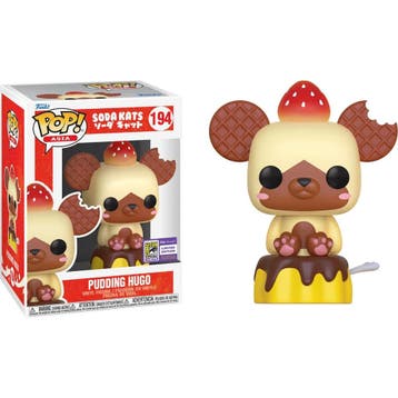 Funko Pop    Pudding Hugo 194 [2023 SDCC  Official Con ], Verzenden, Nieuw