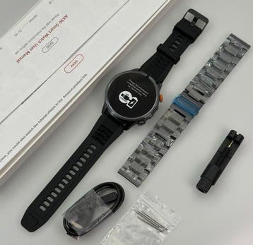 AK90 Smartwatch – Ø 52 mm – GPS – LED Flashlight – Bluetooth, Nieuw