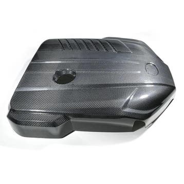 Dit betreft een Toyota Supra A90 carbon motor cover plaat, Auto diversen, Verzenden