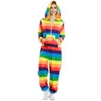 Regenboog onesie, Verzenden, Nieuw, Feestartikel