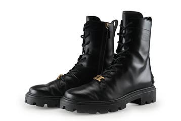 Tods Boots in maat 39 Zwart, Verzenden, Zwart, Overige typen, Zo goed als nieuw