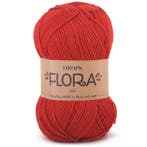 DROPS Flora Mix - 18 rood - Wol Garen, Ophalen of Verzenden, Nieuw
