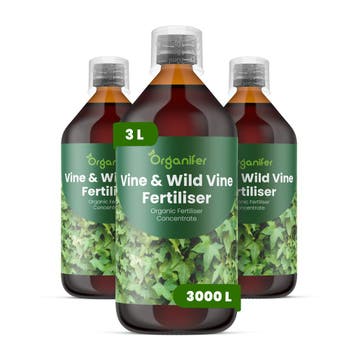 Vloeibare meststof voor wijnstok en wilde wijn - Set 3x1, Verzenden, Mest