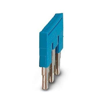 Phoenix Contact 3-Pool Plug-In Brug 5.2mm Blauw - 3036880, Verzenden, Nieuw, Overige typen