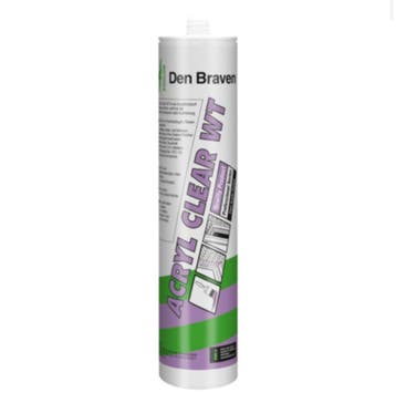 Zwaluw Den Braven Acryl Clear WT (voorheen Silicryl-WT) 310, Ophalen of Verzenden, Nieuw