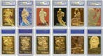 1996/97 Fleer Kobe Bryant - Lot of 6 Gold Cards (23KT) - 6, Nieuw