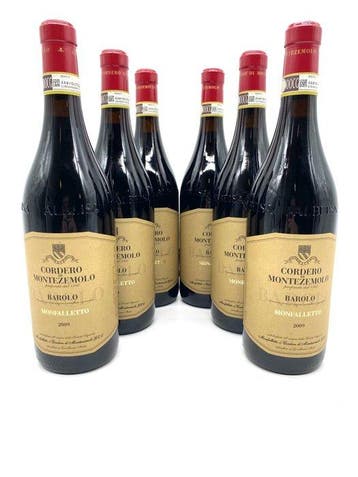 2009 Cordero di Montezemolo, Monfalletto - Barolo DOCG - 6, Verzamelen, Wijnen, Nieuw