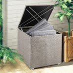 Polyrattan Kussenbox Beige 318L (Schuurtjes-Rekken), Verzenden, Nieuw