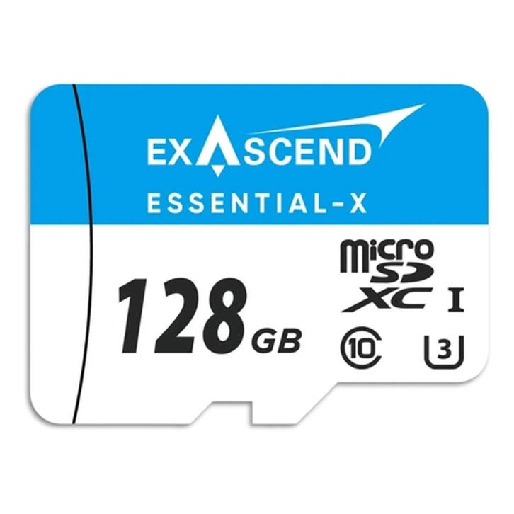 Exascend Essential-X Micro SD Card 128G, Audio, Tv en Foto, Fotografie | Geheugenkaarten, Overige typen, Nieuw, Ophalen of Verzenden
