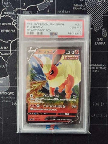 Pokémon - 1 Graded card - Flareon - PSA 10 - Scarlet &, Nieuw