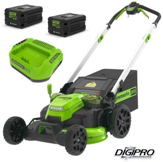 Greenworks PRO 60 volt accumaaier GD60LM61K4X, Tuin en Terras, Overige Tuin en Terras, Nieuw, Ophalen of Verzenden