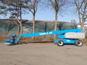 Veiling: Telescoophoogwerker Genie S-85 Diesel 27.91m 2012, Ophalen