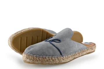 Manfield Muiltjes in maat 39 Blauw, Overige typen, Zo goed als nieuw, Manfield, Verzenden