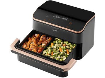 Cosori -  Dualblaze Twinfry Xxl 10l Heteluchtfriteuse, Verzenden, Nieuw, Airfryer XXL