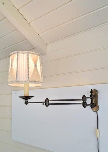 Verstelbare Muurlamp - Wandlamp - Messing