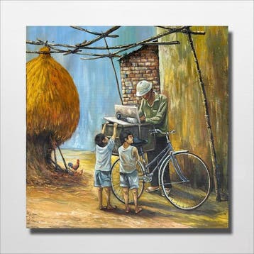 Hung Richard (1966) - Le vendeur de glaces à vélo 100 100