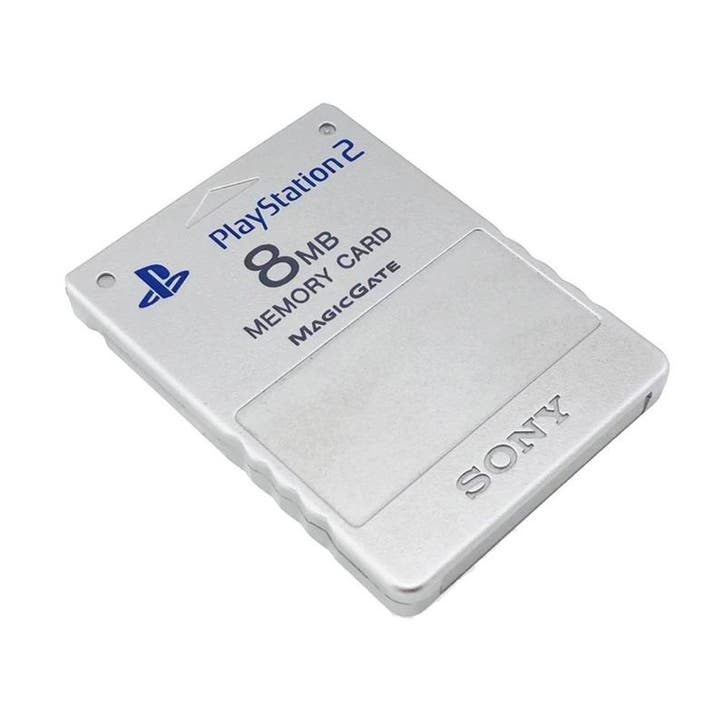 Sony PS2 8MB Memory Card Zilver (PS2 Accessoires), Spelcomputers en Games, Spelcomputers | Sony PlayStation 2, Zo goed als nieuw