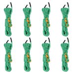 vidaXL Tentscheerlijnen met spanners 8 st reflecterend 4 m 4, Verzenden, Nieuw