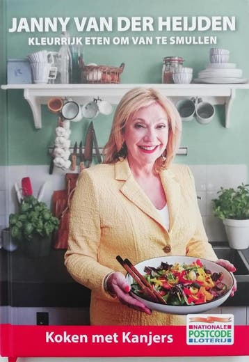 Kleurrijk eten om van te smullen - Janny van der Heijden, Boeken, Verzenden, Zo goed als nieuw, Janny van der Heijden