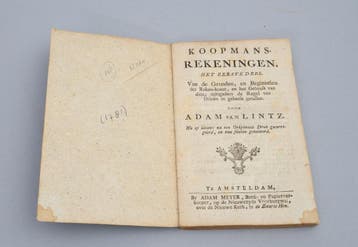 Adam van Lintz, Koopmans Rekeningen, Amsterdam, Nieuw
