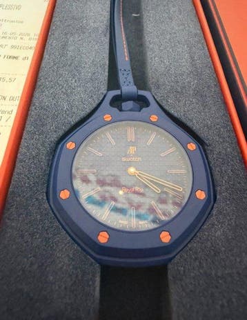 Swatch - Swatch × Audemars Piguet ORENJI HACHI - Zonder, Sieraden, Tassen en Uiterlijk, Horloges | Heren, Nieuw