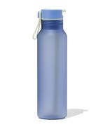 HEMA Waterfles met rietje 600ml blauw, Verzenden, Nieuw