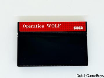 Sega Master System - Operation Wolf, Verzenden, Gebruikt