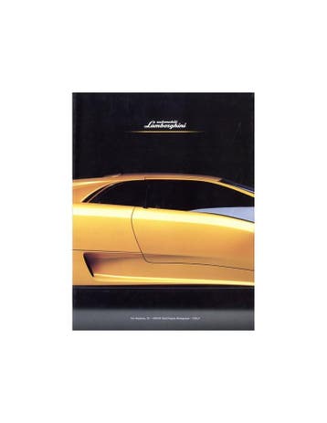 2000 LAMBORGHINI DIABLO 6.0 BROCHURE ENGELS, Nieuw, Author