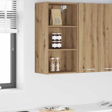 vidaXL Hangkast Artisan Eiken 40 x 29,5 x 80 cm Bewerkt hout, Verzenden, Nieuw, Bruin