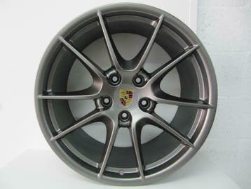 Porsche 991 2/4 20inch Carrera S III Platinium met banden, Ophalen, Gebruikt, Banden en Velgen, Winterbanden