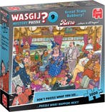 Wasgij Retro Mystery 9 - De Grote Treinroof! (1000 stukjes), Verzenden, Nieuw