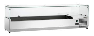 Bartscher Opzetkoelvitrine GL3-1501 | 5x 1/3 GN + 1x 1/2 GN, Ophalen of Verzenden, Nieuw