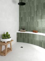 Wandtegel Villeroy Ele Saggio Groen Glans 7,5x30, Doe-het-zelf en Verbouw, Tegels, Nieuw, 20 tot 40 cm, 10 m² of meer, Wandtegels