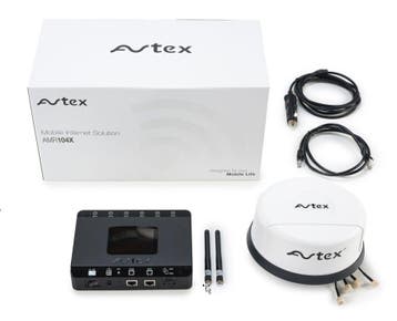 Avtex AMR104X complete kit 4G Dualsim router - WIT, Ophalen of Verzenden, Nieuw
