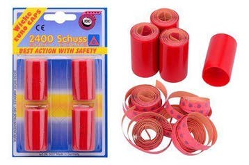 Klappertjes 100-schots, Verzenden, Nieuw, Feestartikel