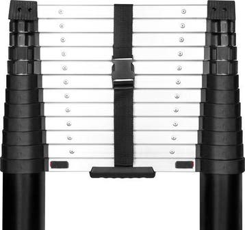2dekans | VONROC PRO telescoopladder - 3,80 meter -, Ophalen of Verzenden, Zo goed als nieuw