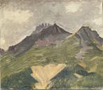 Lucien Jaggi (1887-1976) - Paesaggio di montagna