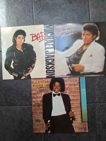Michael Jackson - 3 x Classic albums - Bad, Thriller, Off, Nieuw in verpakking