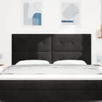 vidaXL Hoofdbord Zwart 180 cm Fluweel, Huis en Inrichting, Slaapkamer | Bedden, Verzenden, Nieuw, Zwart, Stof