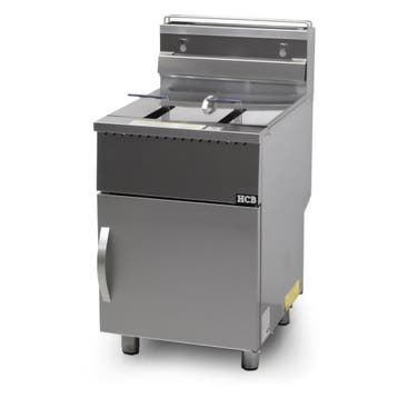 HCB Friteuse - 45 liter - aardgas - RVS, Verzenden, Nieuw in verpakking, Fornuis, Frituur en Grillen